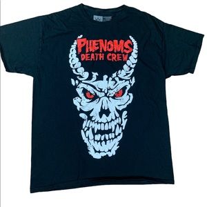 WWE Wrestling Undertaker Mens Phenoms Death Crew Graphic T-shirt Size XLarge